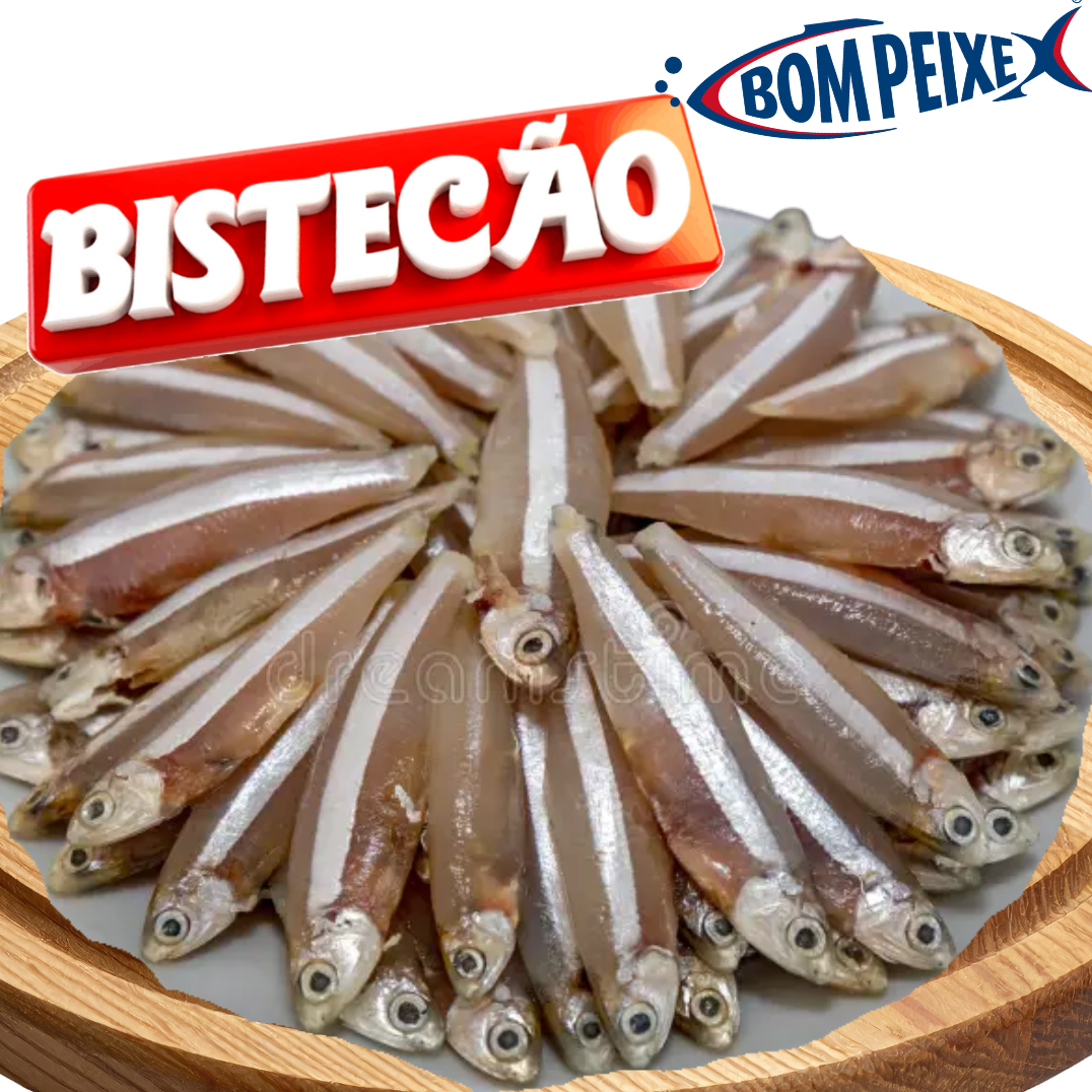500g MANJUBA CONGELADA (marca Bom Peixe-granel)