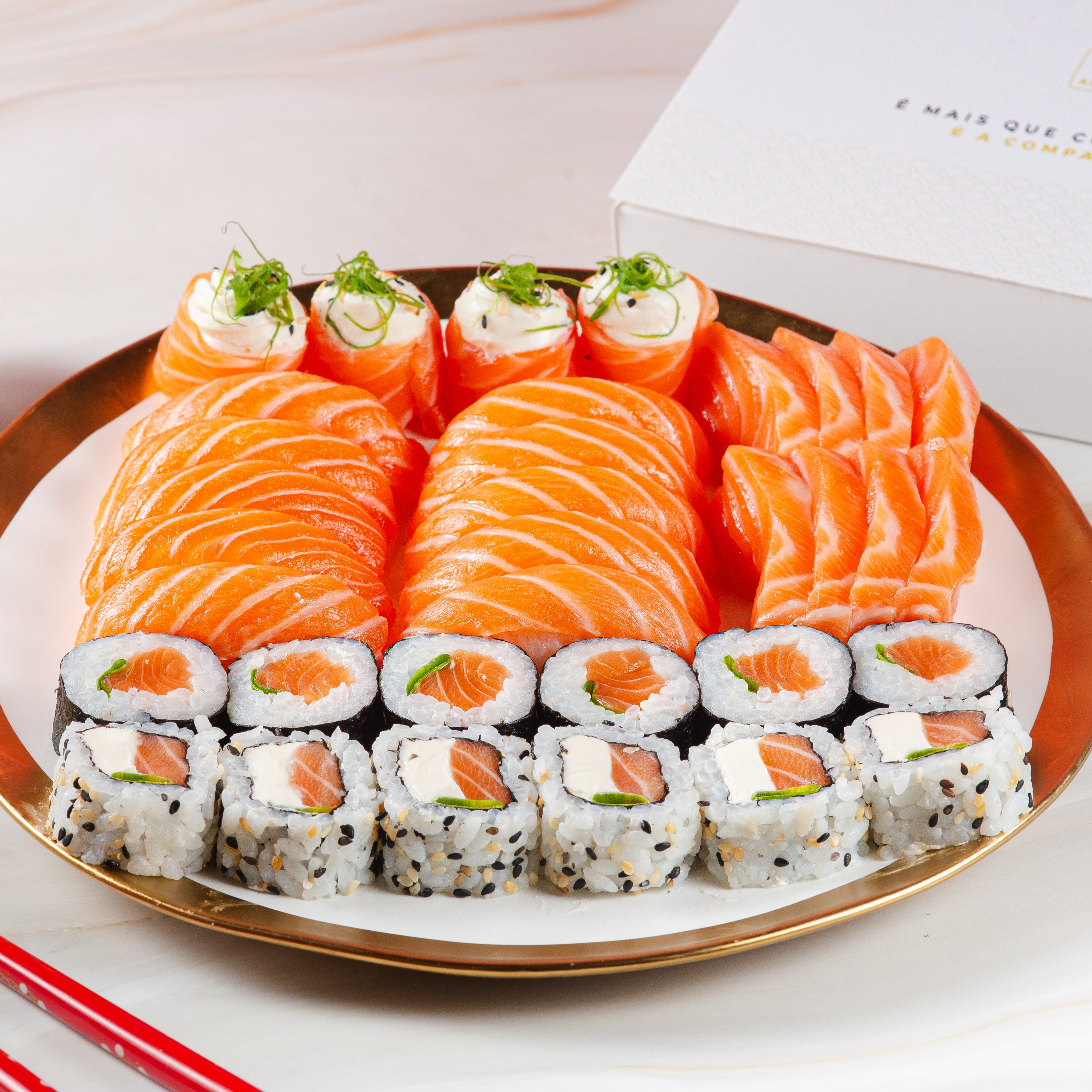 Apaixonados por Salmão | 34 peças