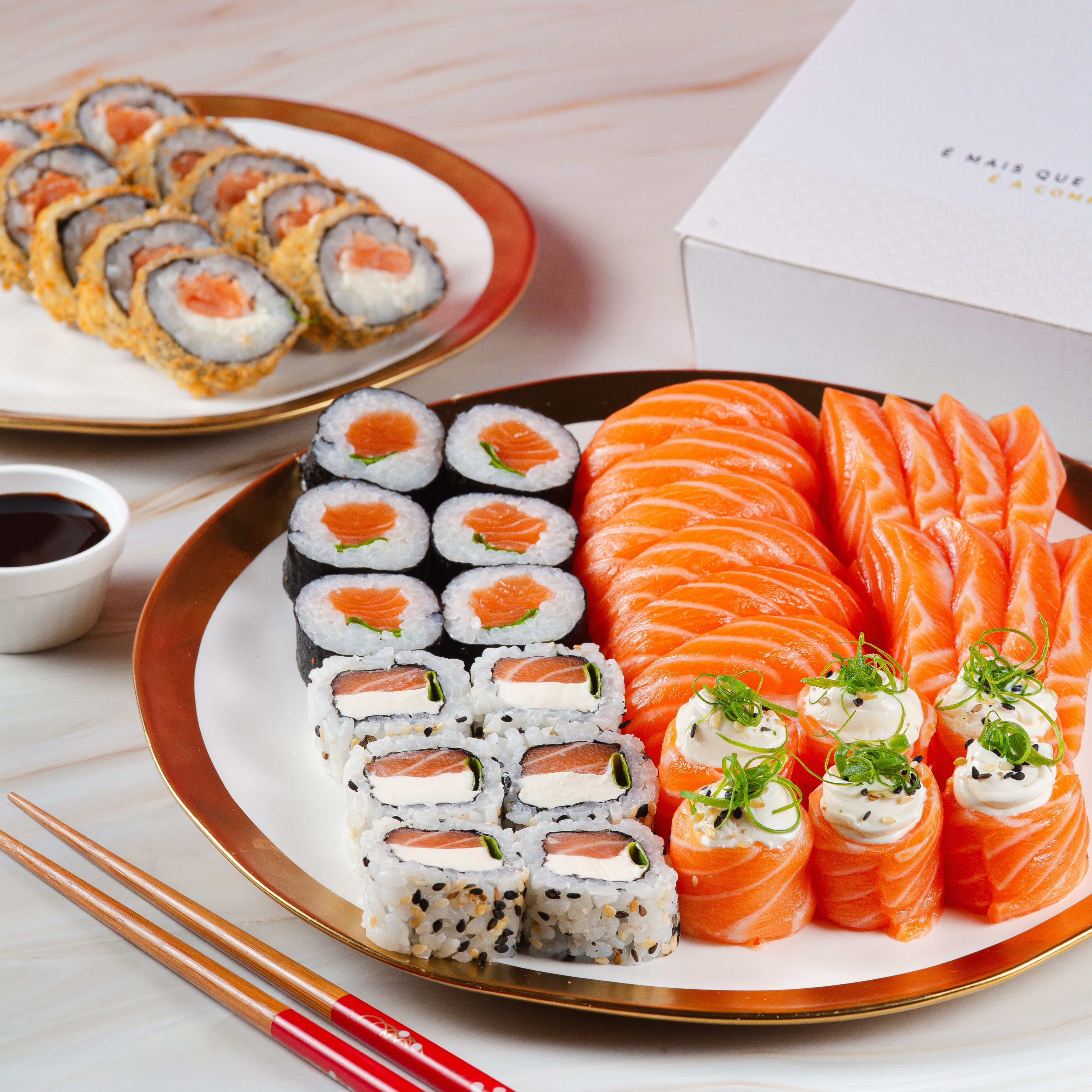 Apaixonados por Salmão | 44 peças