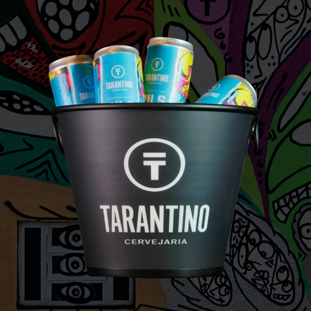 Balde Tarantino + 4 Latas 350ml | 10% OFF