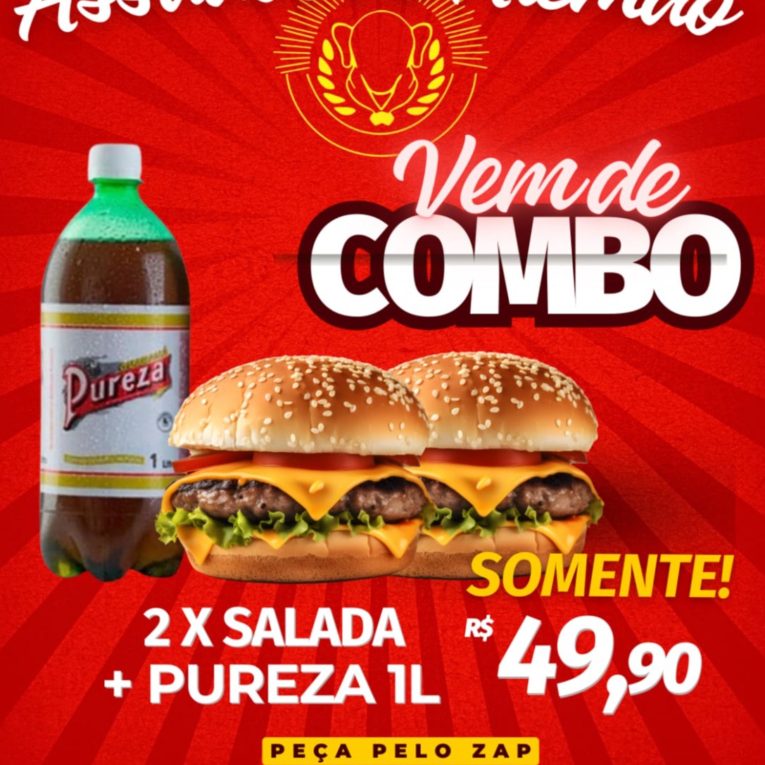 2 x salada + pureza de 1l