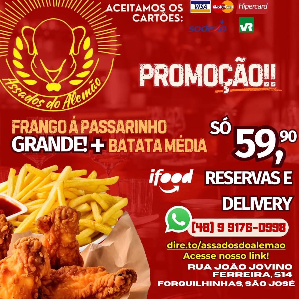 Frango a Passarinho G. + Batata M 