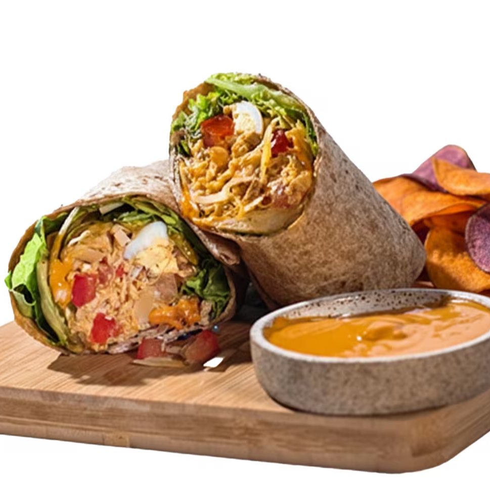 Wrap de Frango Picante