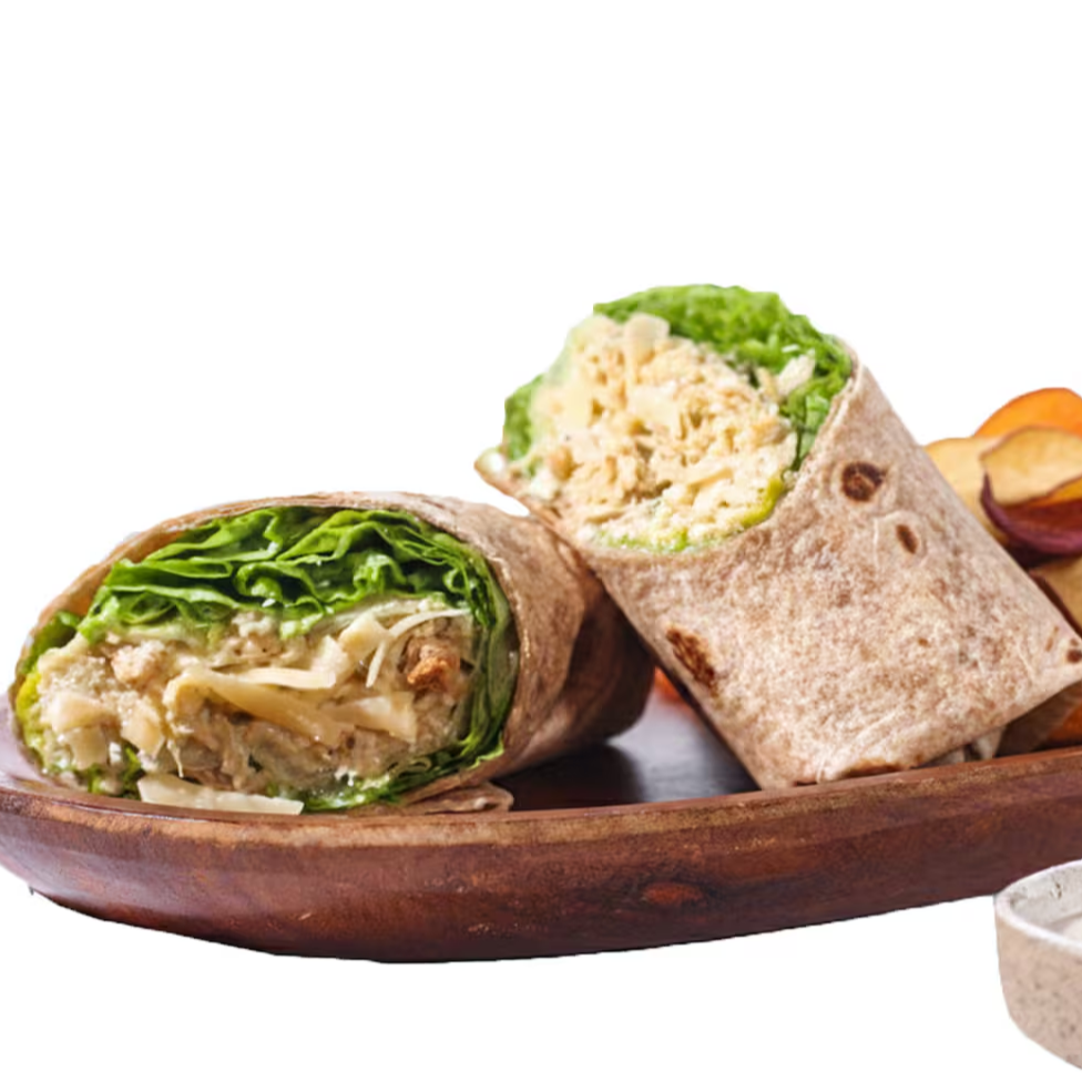 Wrap frango Caesar