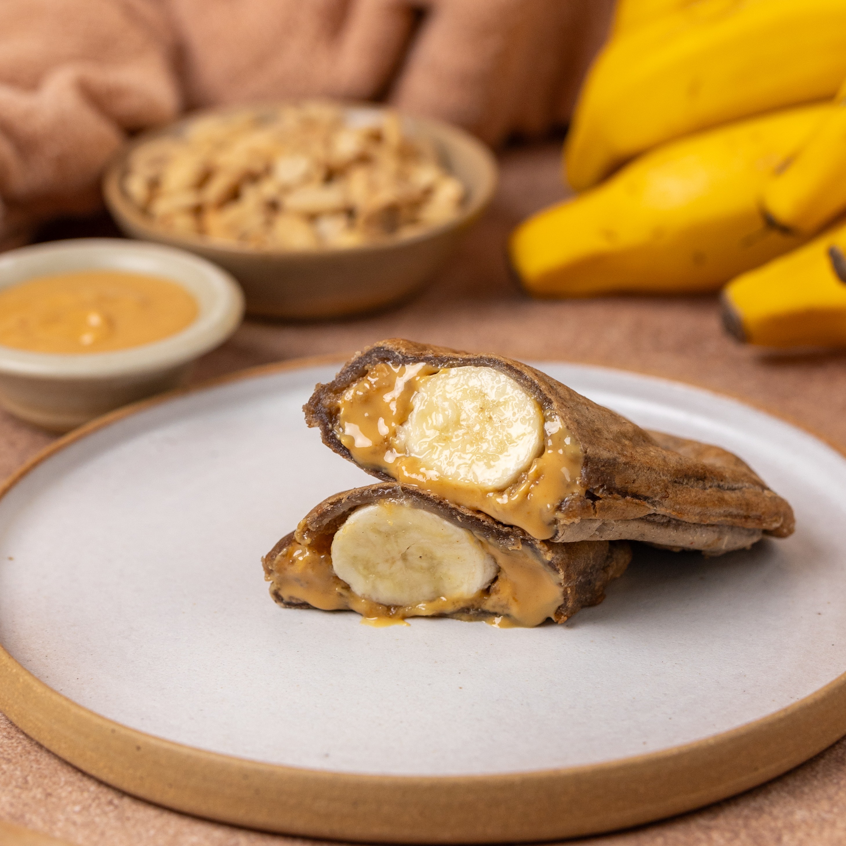 VERITÁ DE BANANA COM PASTA DE AMENDOIM 