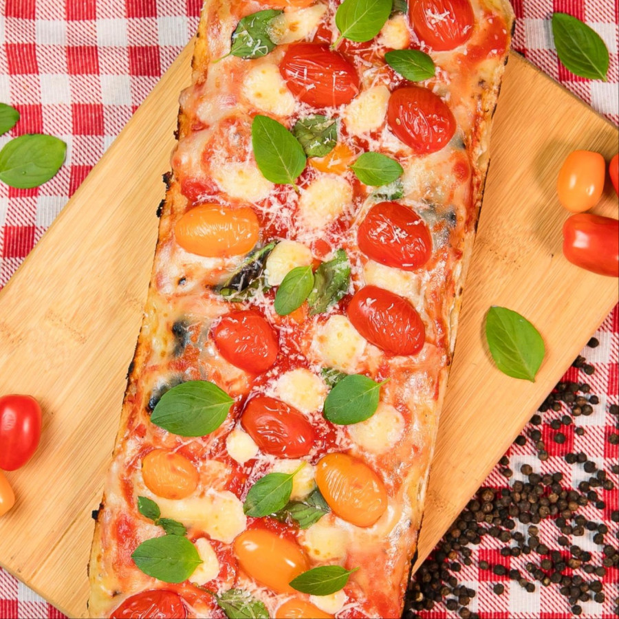 Fatia de pizza Romana Margherita (Al Taglio)