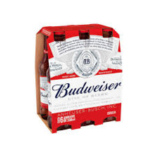 CERV BUDWEISER LN 330ML C/6