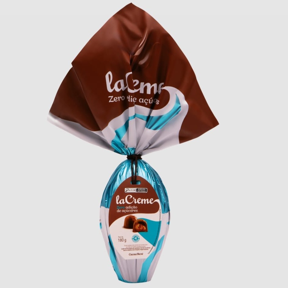 Ovo Lacreme Zero Açucar 180g