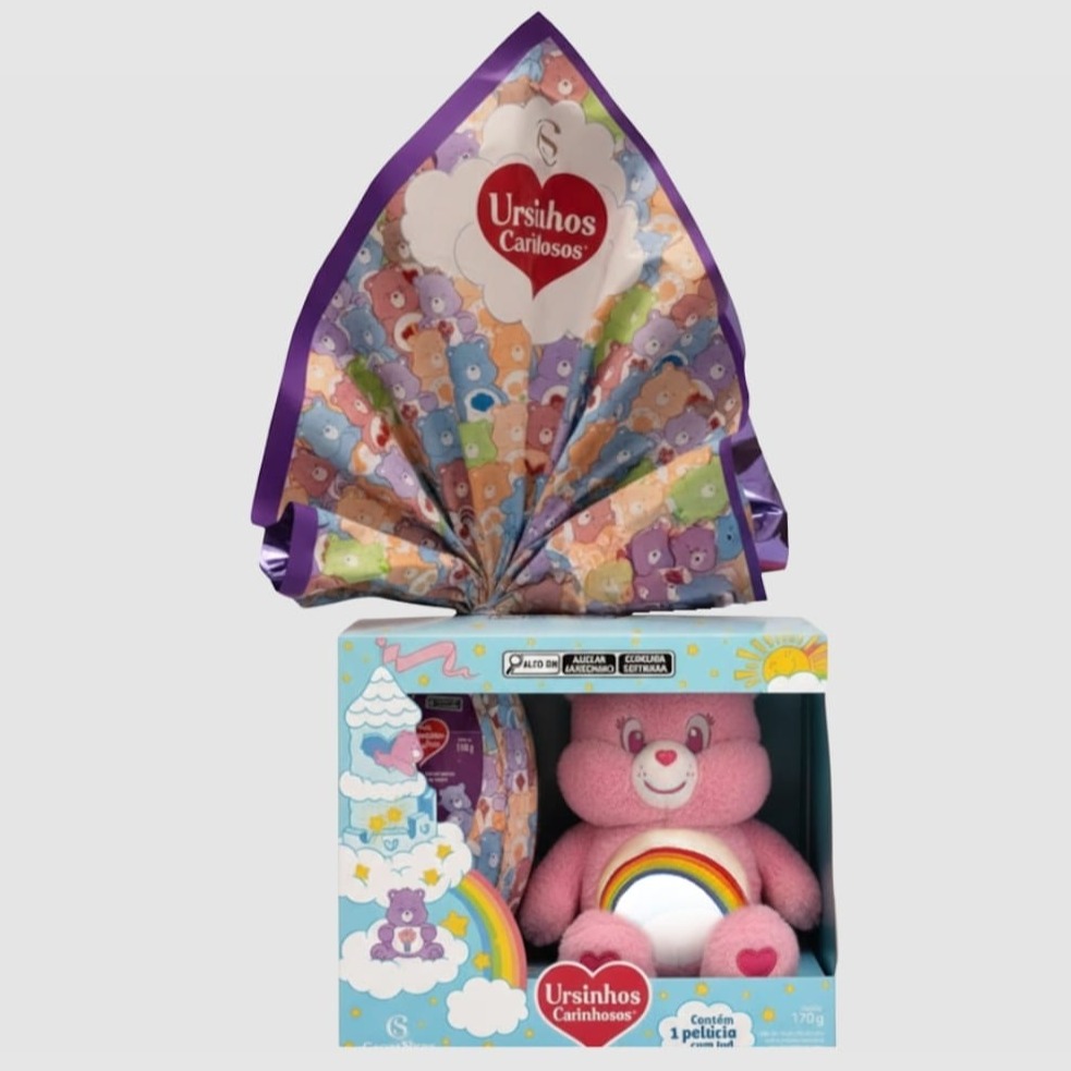 Ovo pelucia Ursinhos animadinha