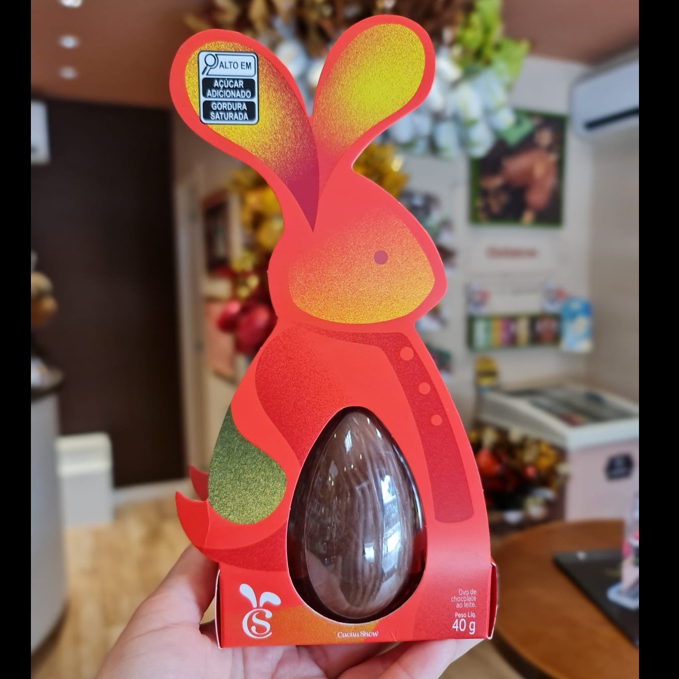 Coelho Cacau Magia 40g