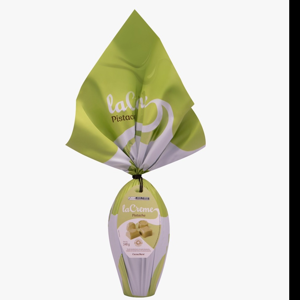 Ovo de Páscoa laCreme Pistache 348g