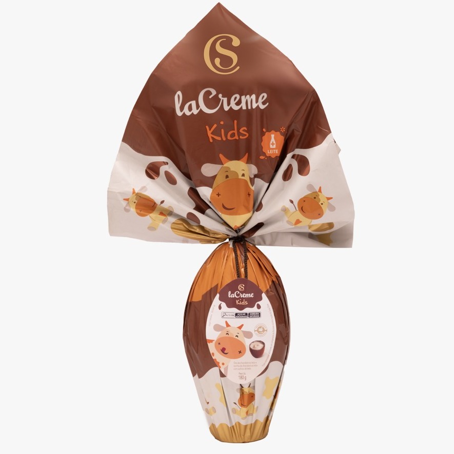 Ovo de Páscoa Ovinhos laCreme Kids 180g
