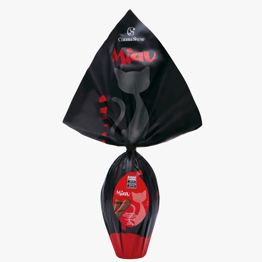 Ovo Miau ao Leite 200g