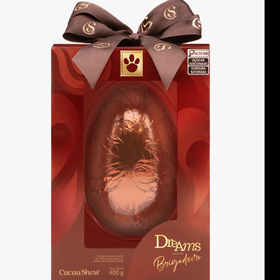 Ovo de Páscoa Dreams Brigadeiro 400g