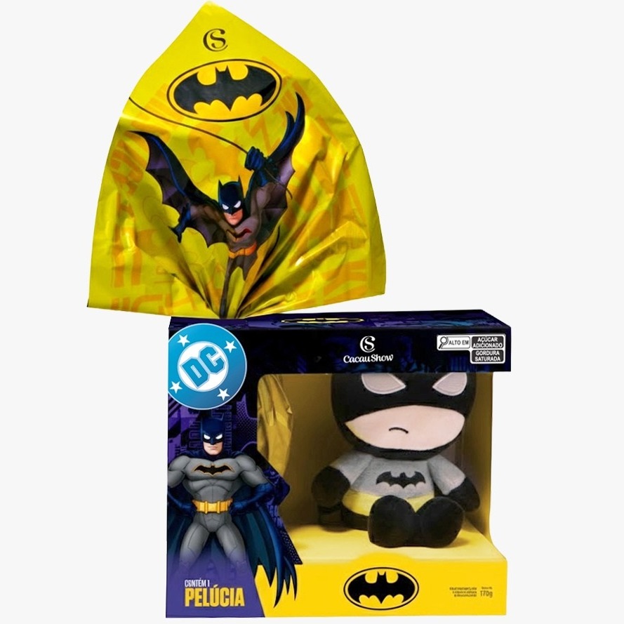 Ovo Pelúcia Batman 170g