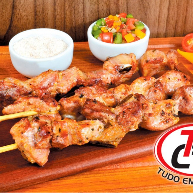 ESPETO DE COSTELA SUINA