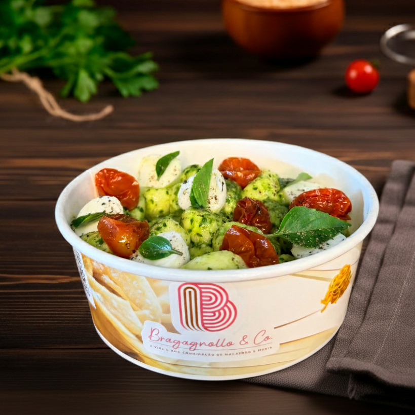 Nhoque de Ricota ao Molho Pesto