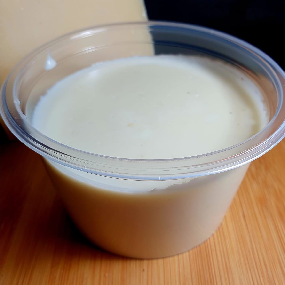 Molho branco com queijo - pote 250ml /congelado 