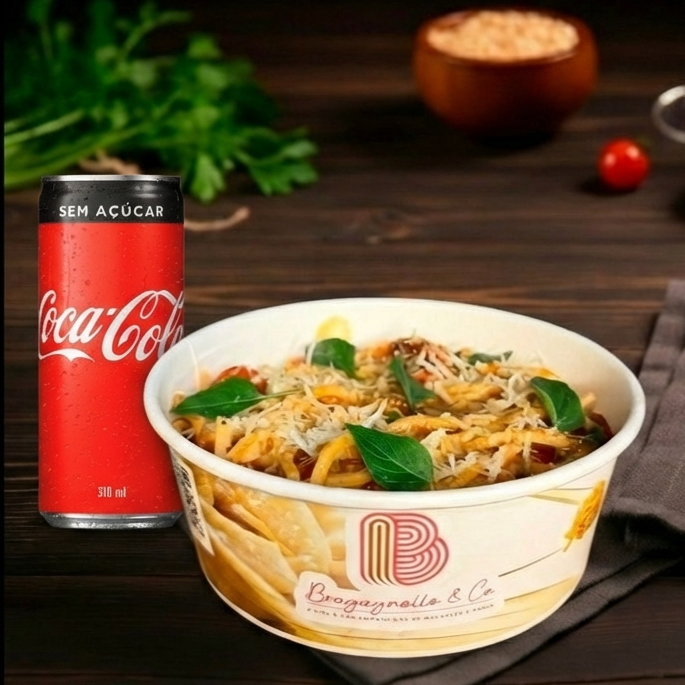 Combo (Spaghetti ao Pomodoro + Coca-Cola Zero)