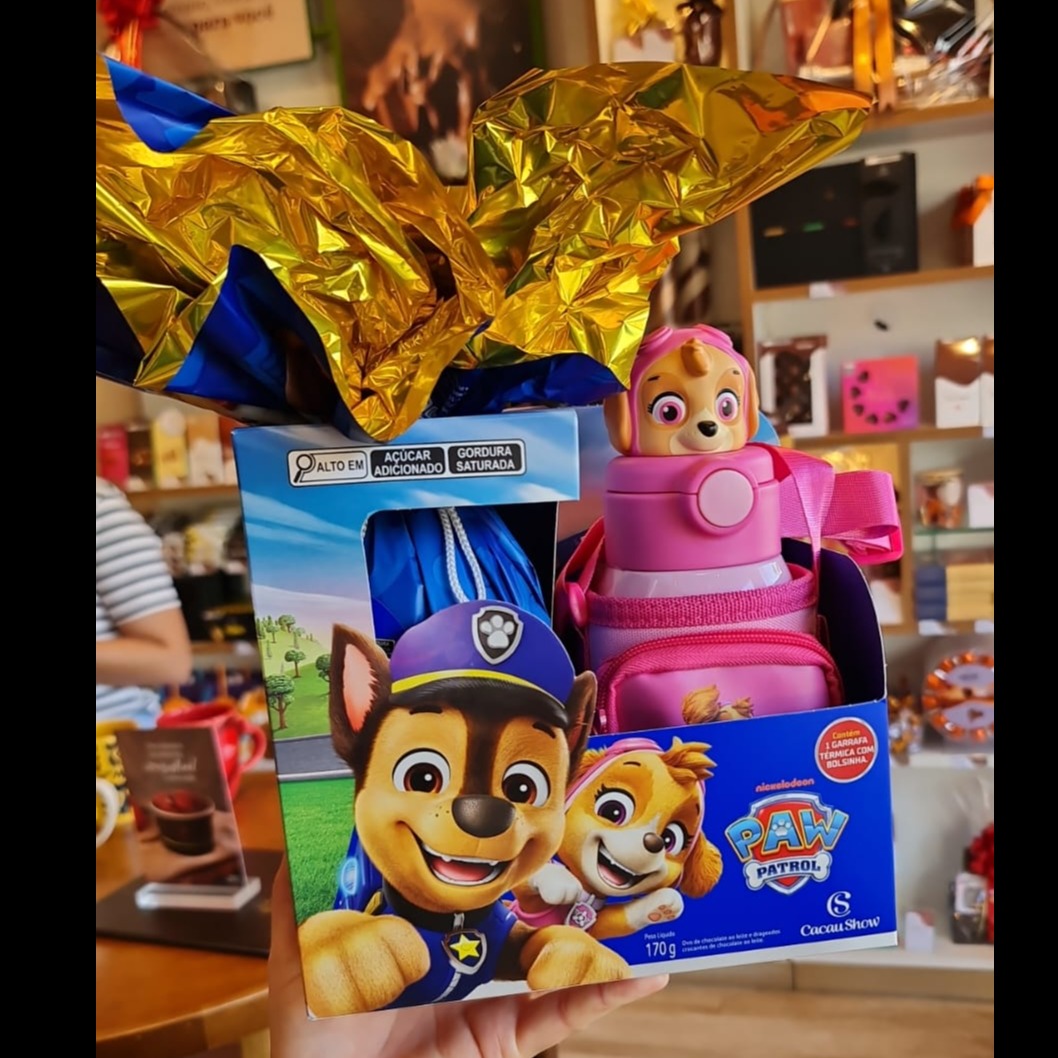 Ovo garrafa patrulha canina Skye