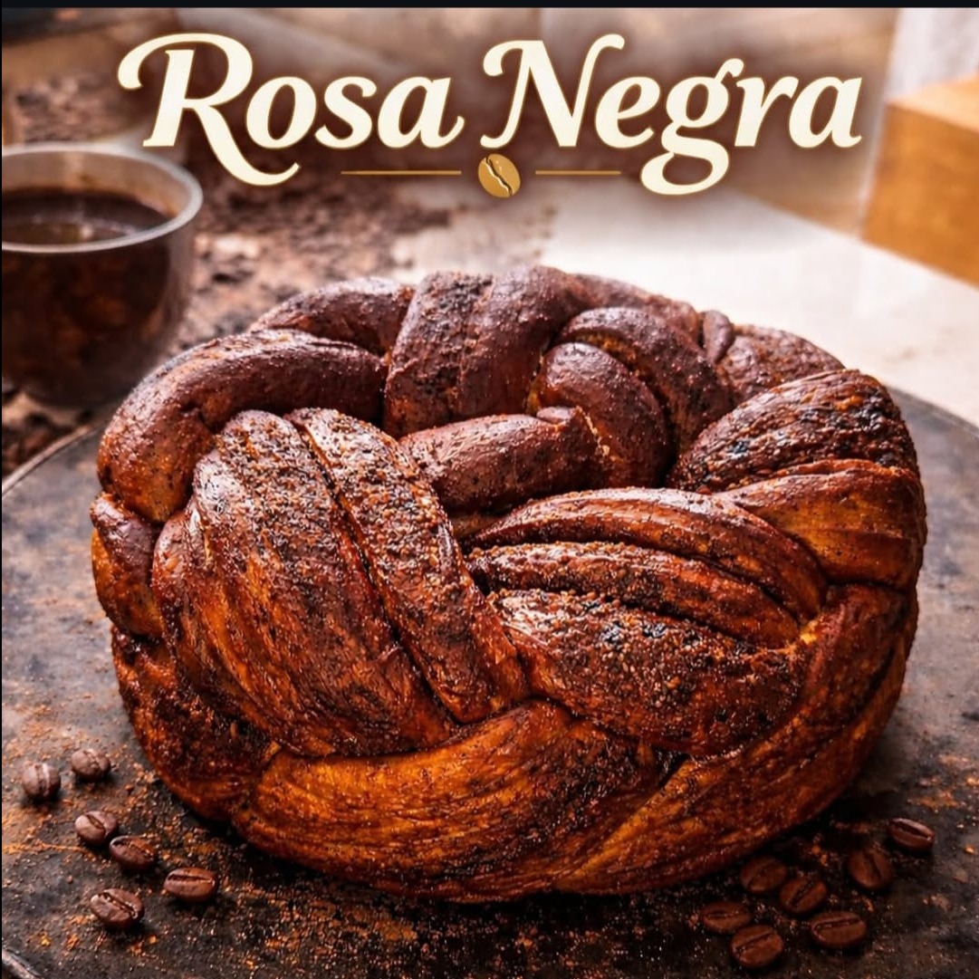 PÃO ROSA NEGRA O NOTAS DE CAFÉ