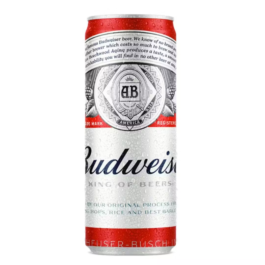 BUDWEISER LATA 350ML