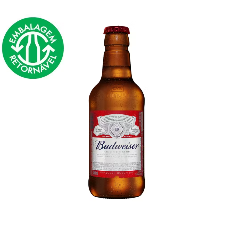 BARRIGUDINHA BUDWEISER 300ML