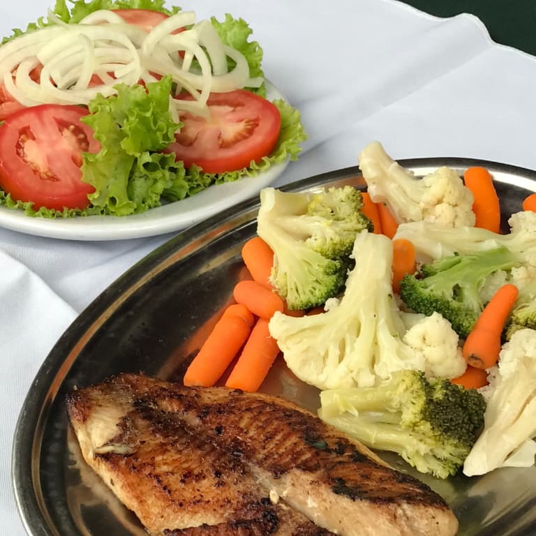 Filé de Tilápia  Grelhada