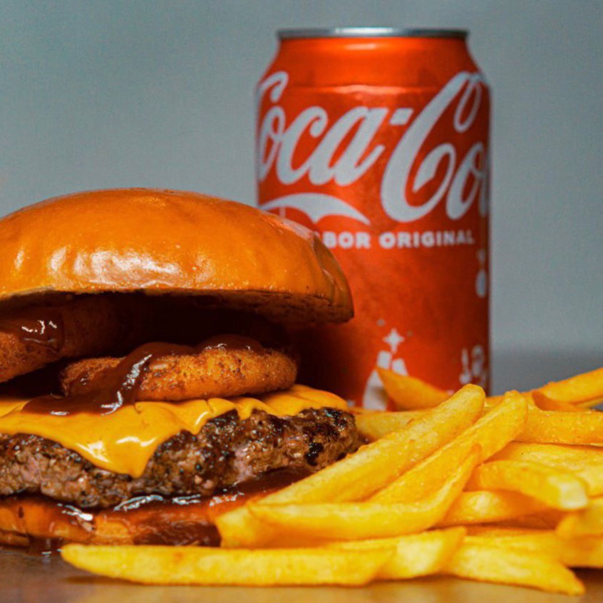 Cabuloso + Batata + Coca Cola Original 350ml