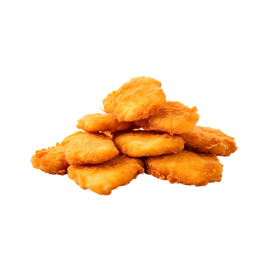 Iscas de frango Nuggets