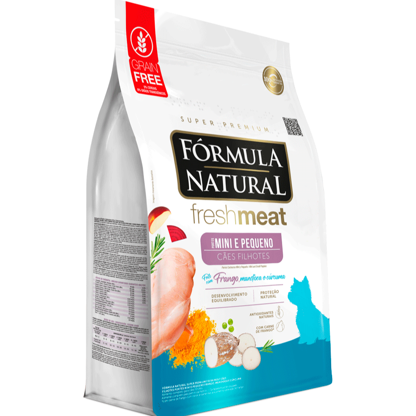 FORMULA NATURAL FRESH MEAT FILHOTE MINI/PEQUENO 10KG
