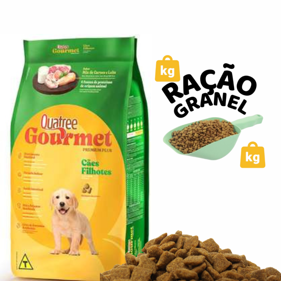 04 GRANEL - QUATREE GOURMET FILHOTES 1KG