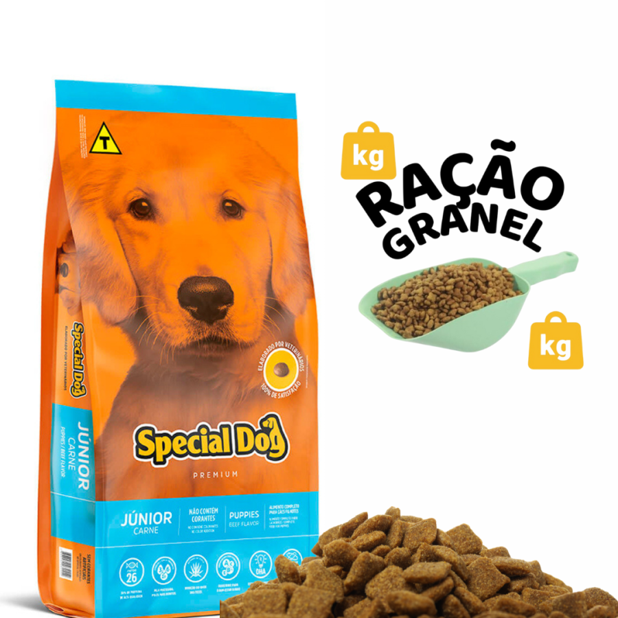 05 GRANEL - SPECIAL DOG CARNE JUNIOR 1KG
