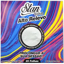 Papel Alumínio para Narguilé Stan (25 Folhas)