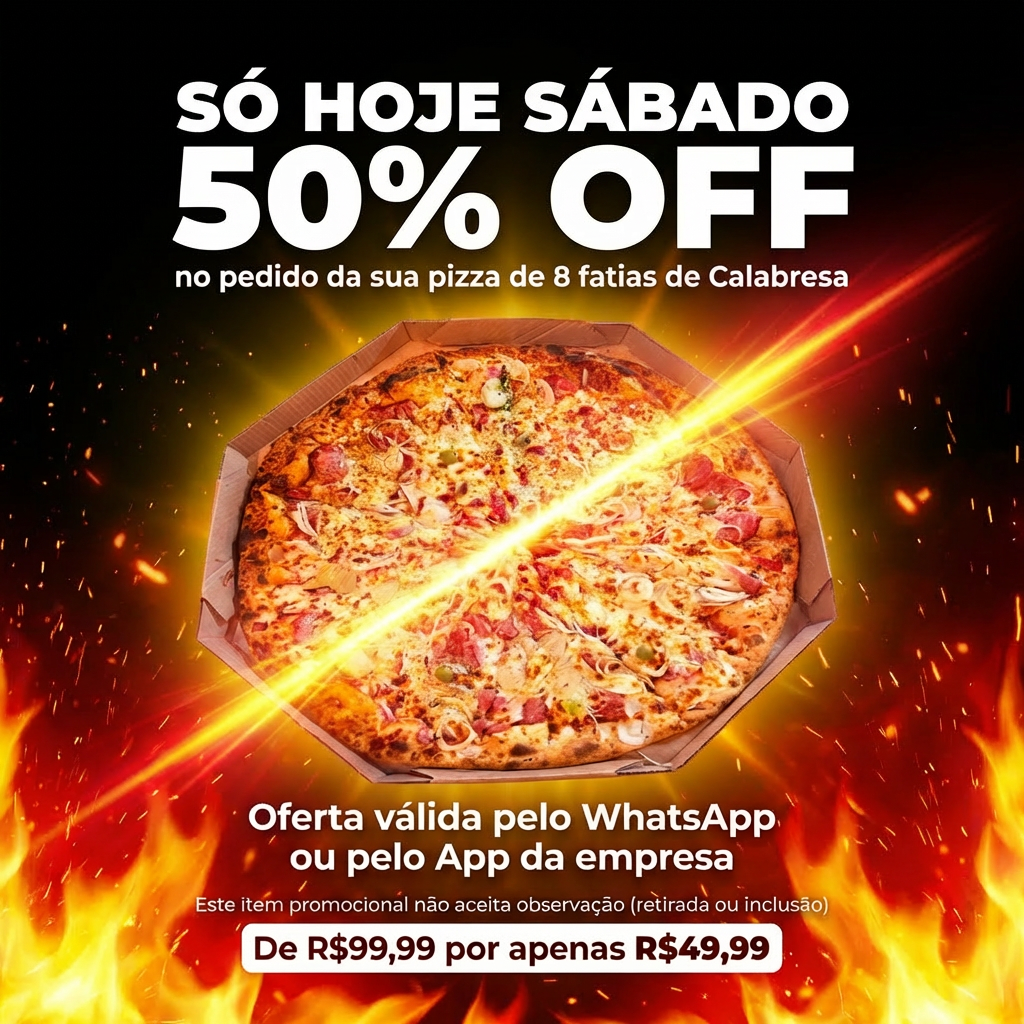 Cópia de Pizza de Calabresa 8 Fatias