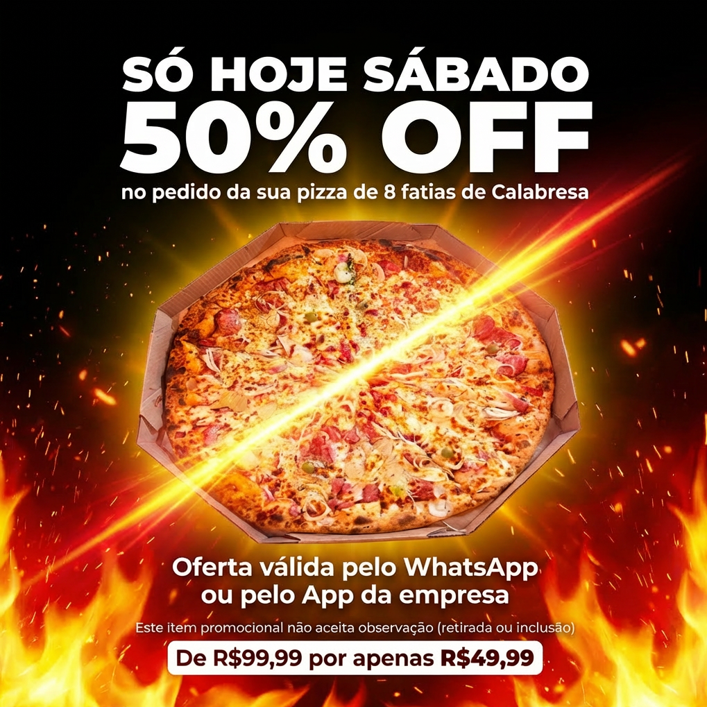 Cópia de Pizza de Calabresa 8 Fatias