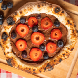 Pizza doce Nutellina