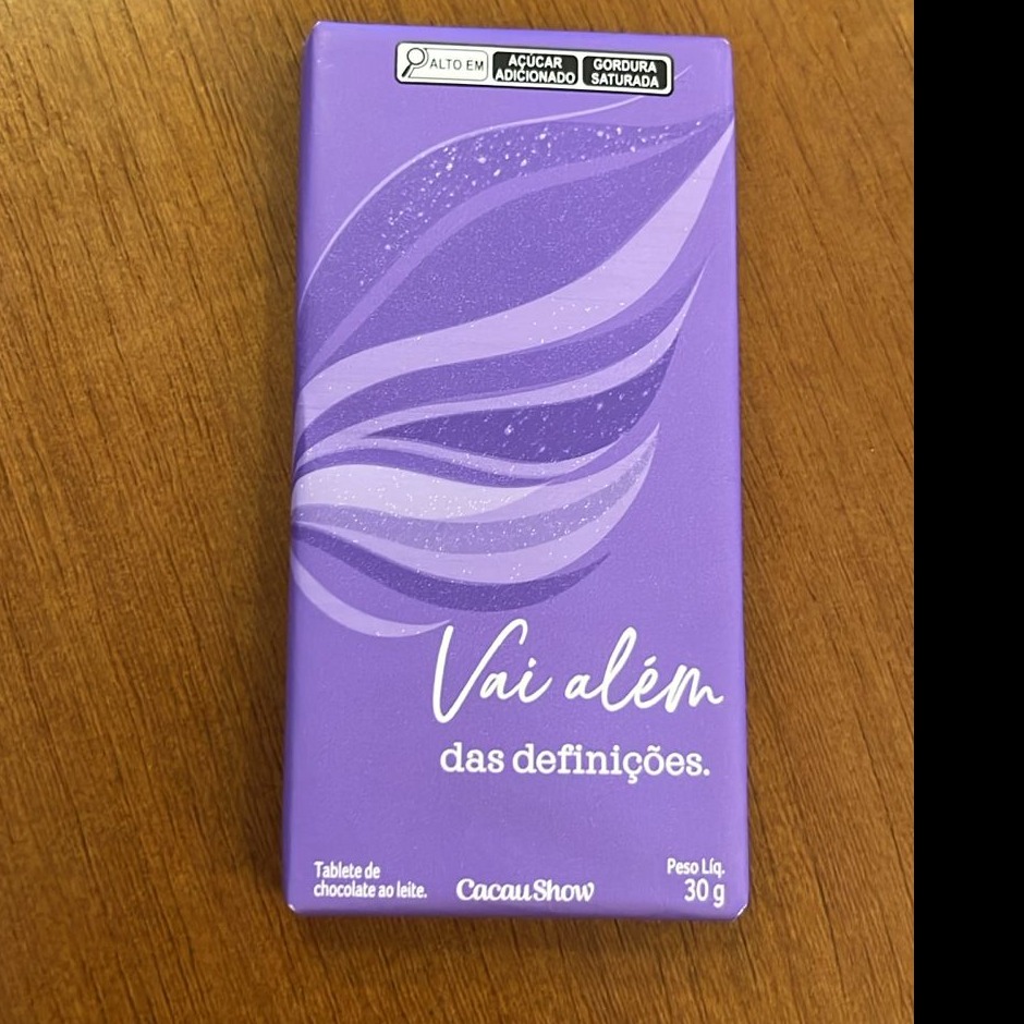 Tablete dia das mulheres 30g