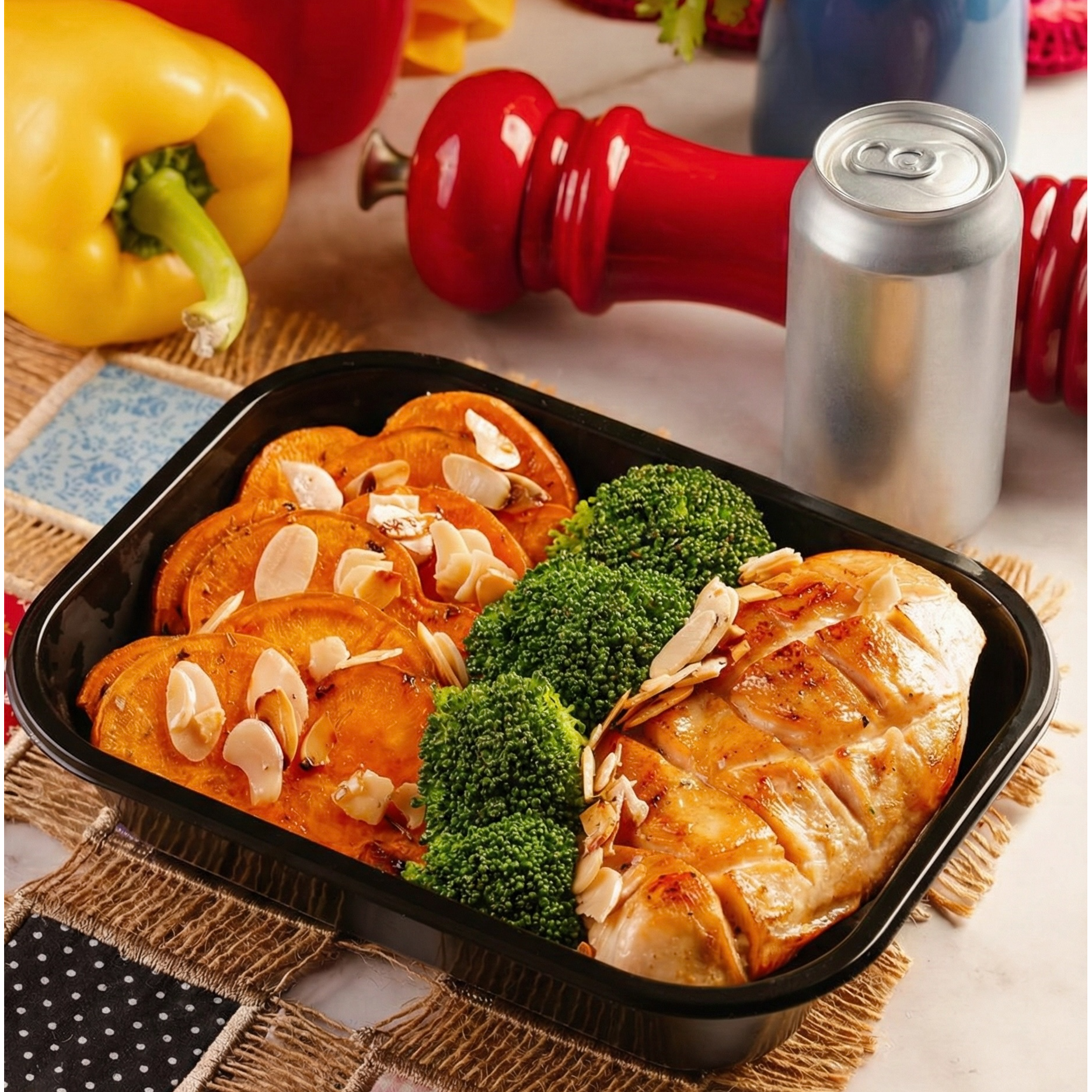 Frango Fit +Refrigerante 350ml