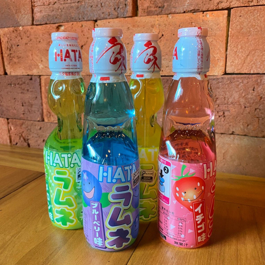 BEBIDA GASEFICADA  (morango,melão,laranja ou bluberry)