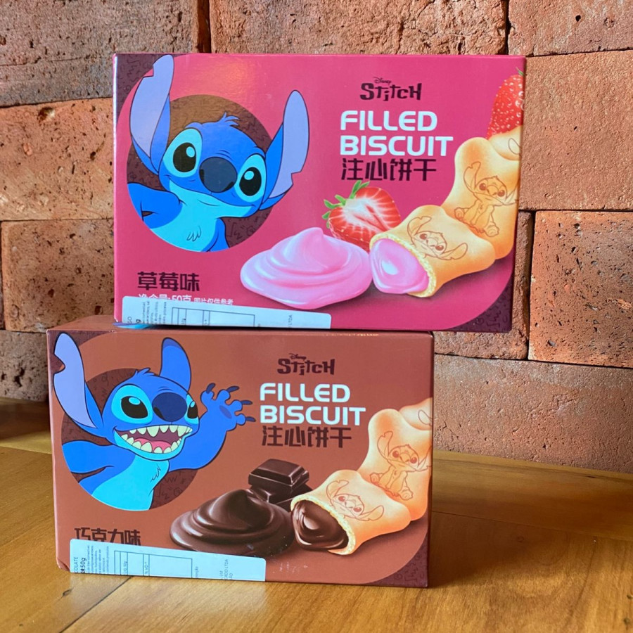 BISCOITO RECHEADO ( morango ou chocolate)