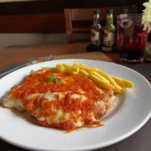Bife à Parmegiana