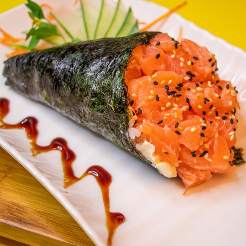 TEMAKI SALMÃO NATURAL