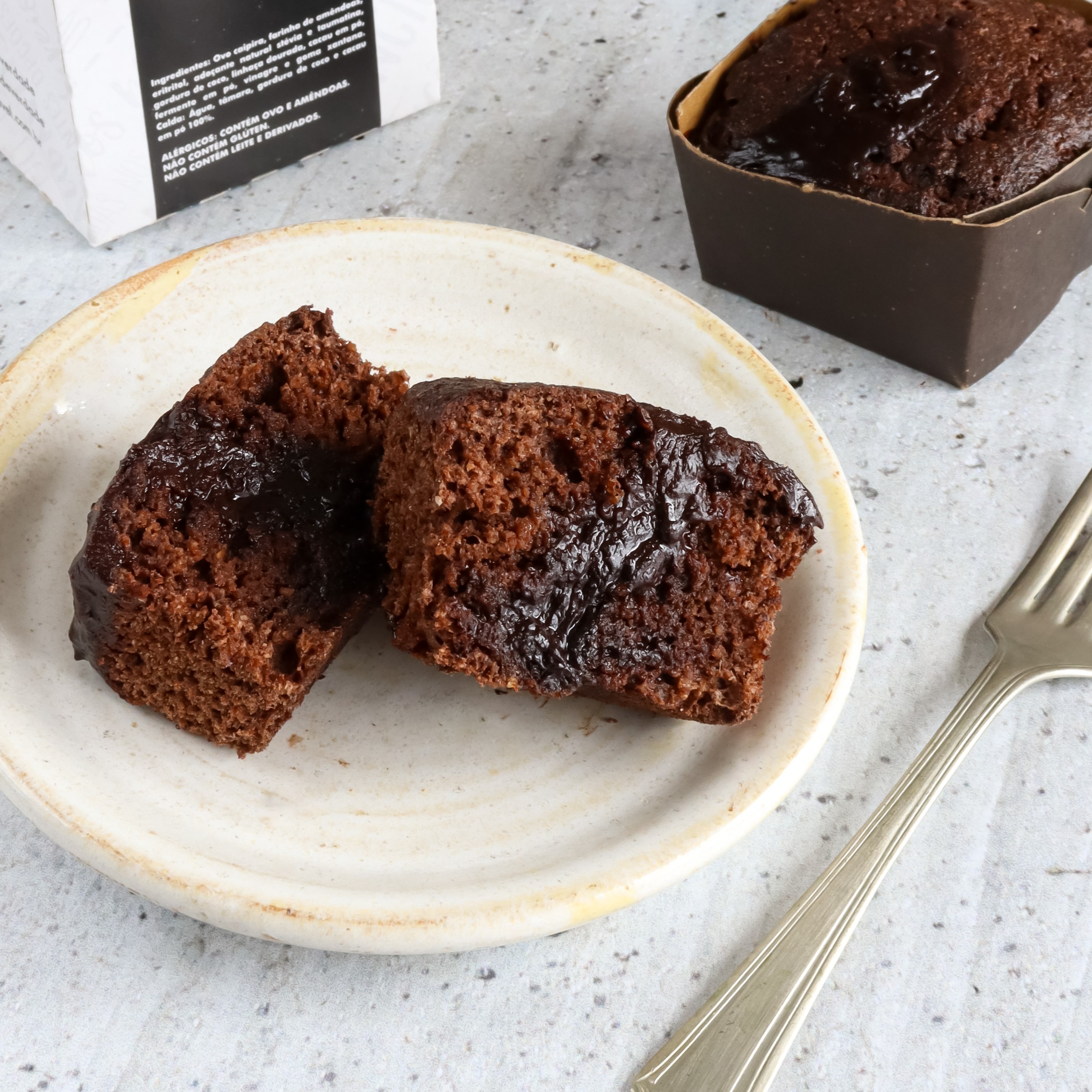 BOLO DE CACAU LOW CARB 