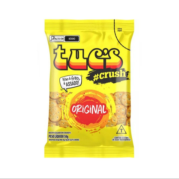 BISCOITO SALGADO TUC'S ORIGINAL 50g