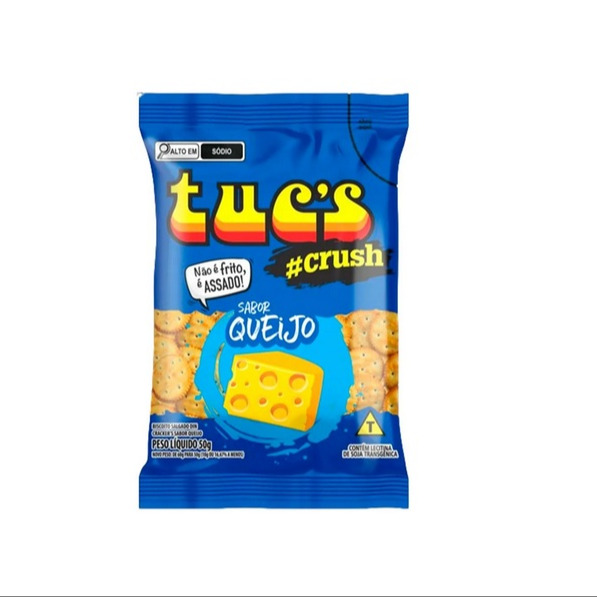 BISCOITO SALGADO TUC'S QUEIJO