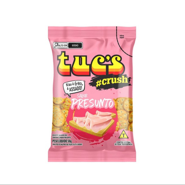 BISCOITO SALGADO TUC'S PRESUNTO 50g