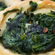 Esfiha de Espinafre c/Cheddar