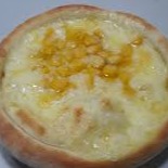 Esfiha de Milho c/Dois Queijos