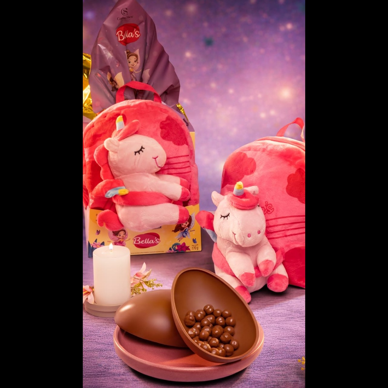 Ovo de Páscoa Pelúcia Bella´s 170g